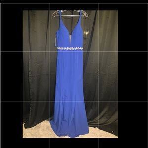 Gorgeous Boutique floor length dress, NWT Size 10